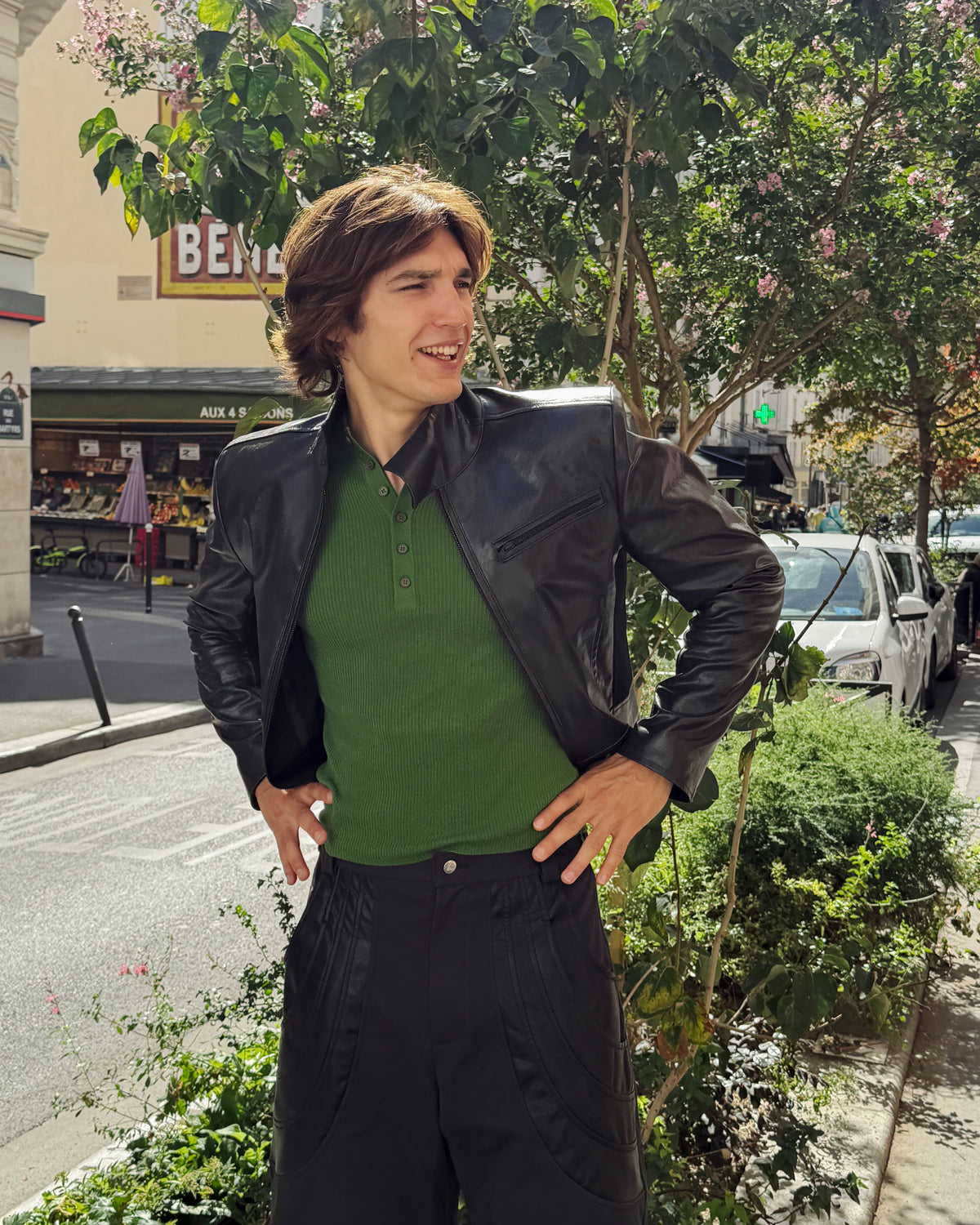 "Gloss" Black Jacket
