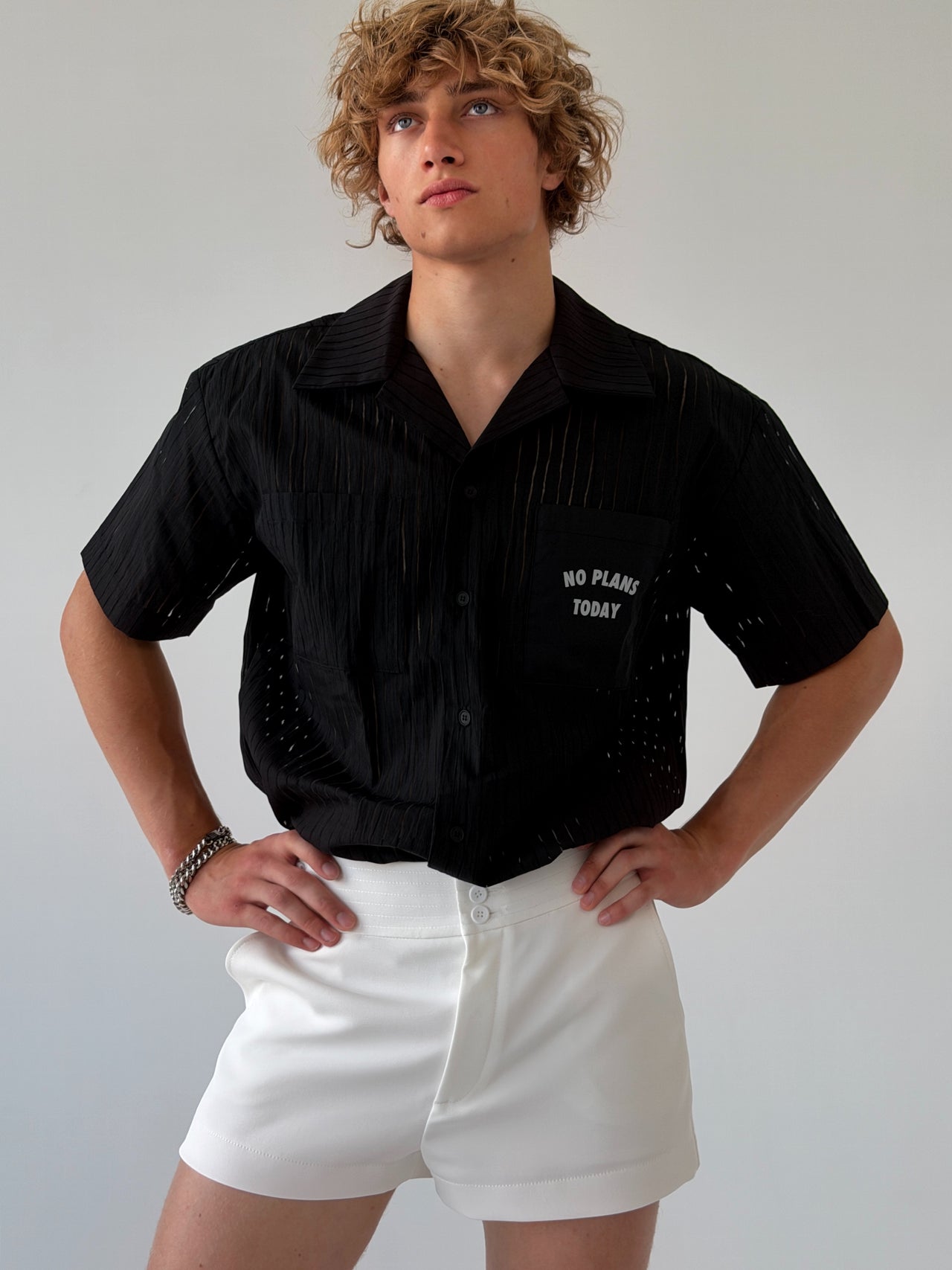 "No plans" Black Shirt