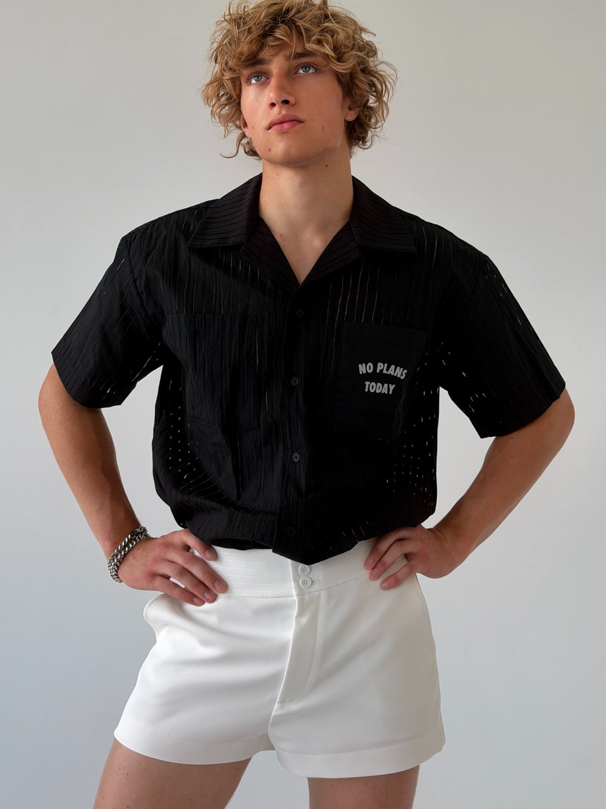 "No plans" Black Shirt