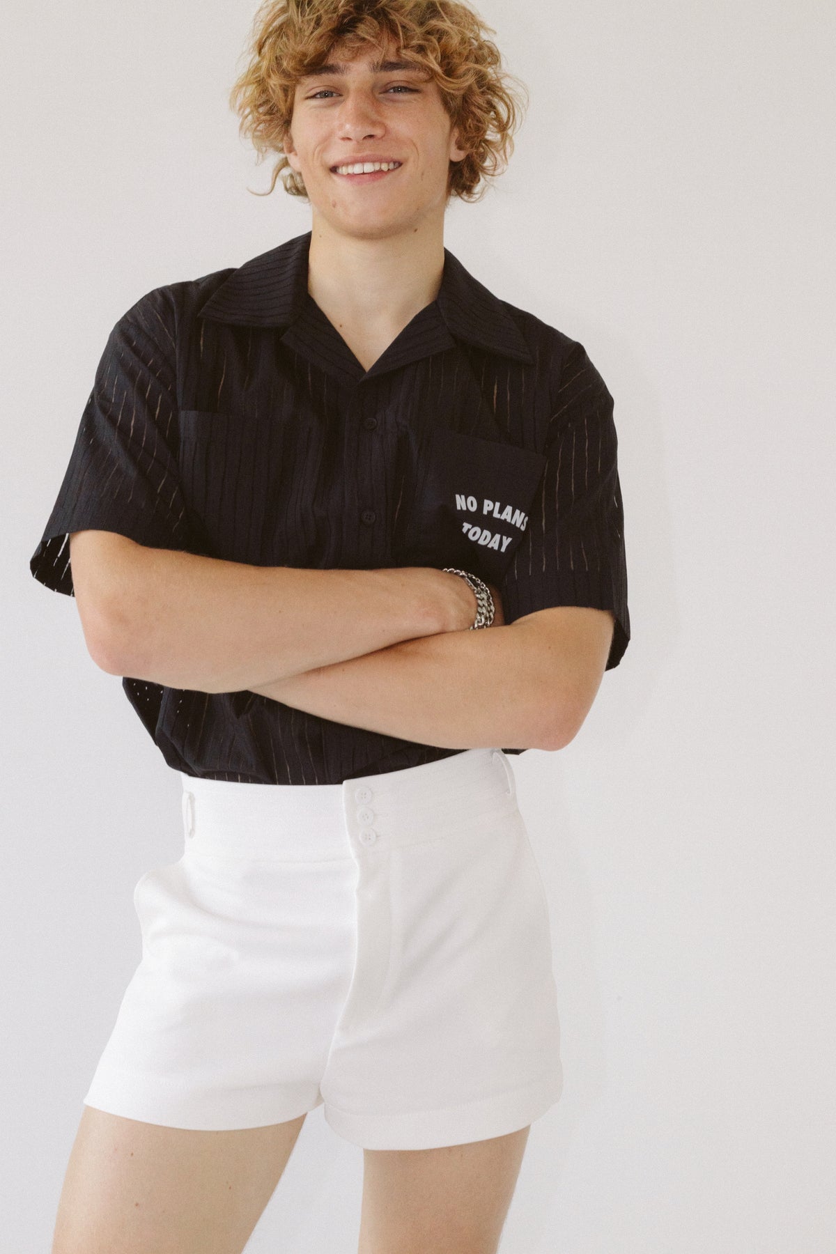 "No plans" Black Shirt