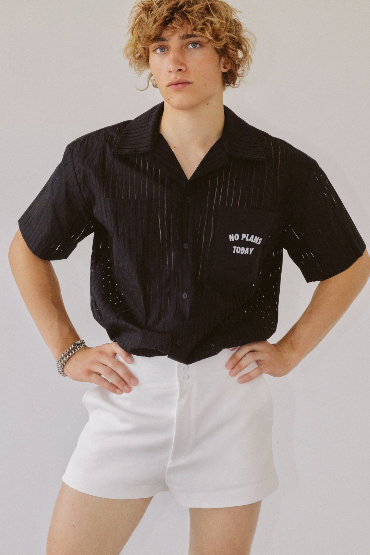 "No plans" Black Shirt