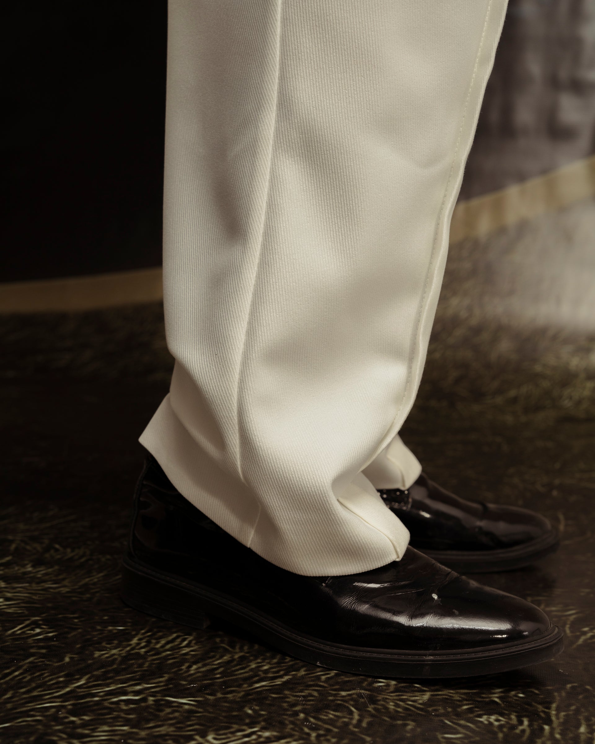Jazz White Trousers
