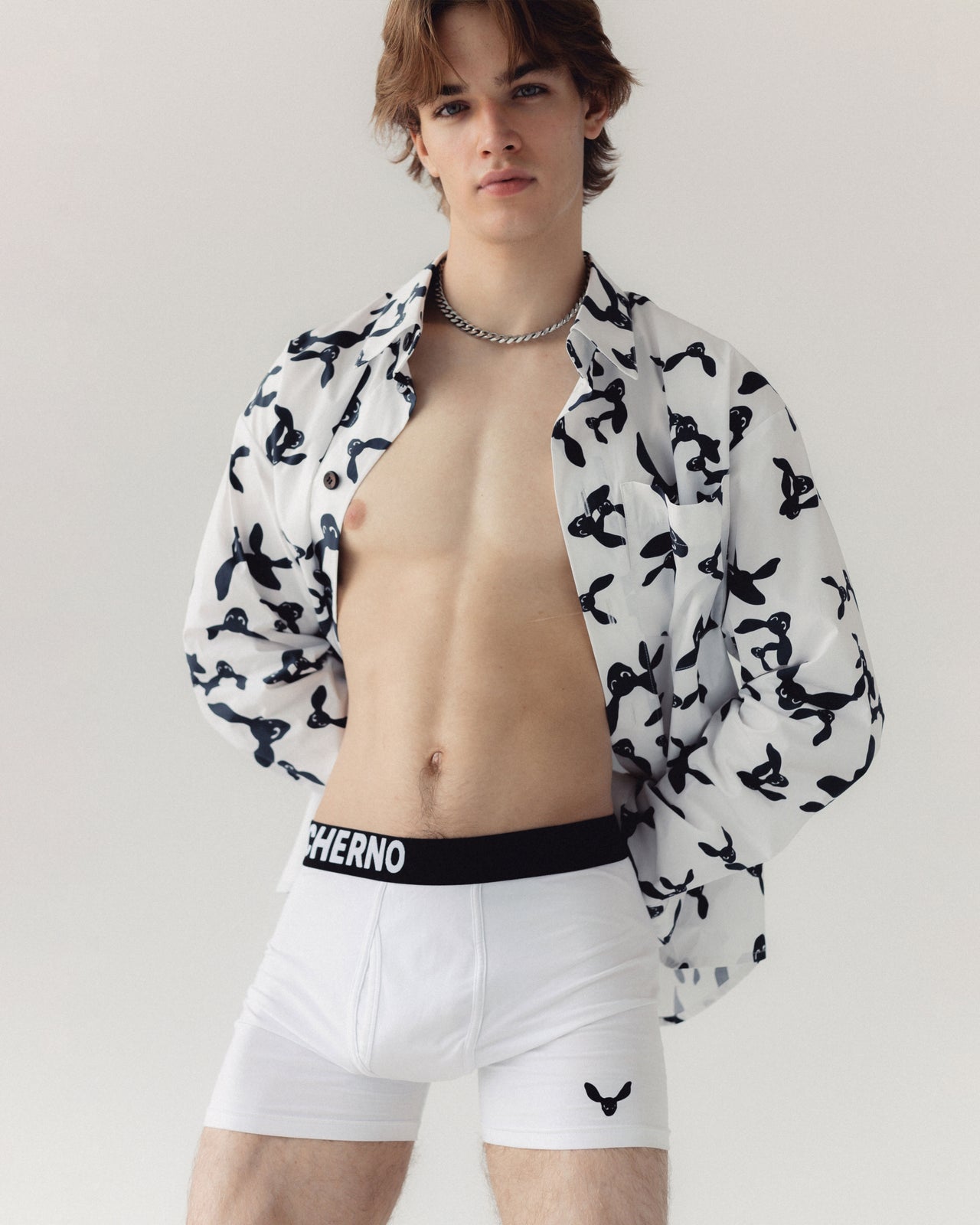 "Chernish" White Shirt
