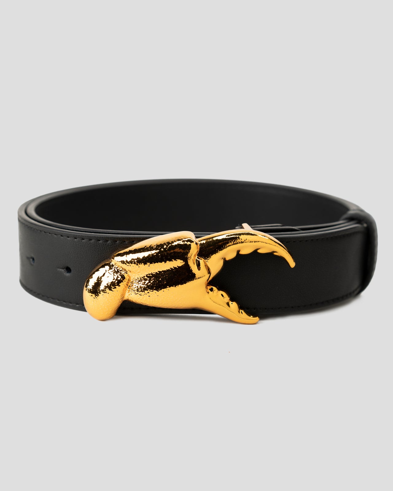 gold crab claw belt