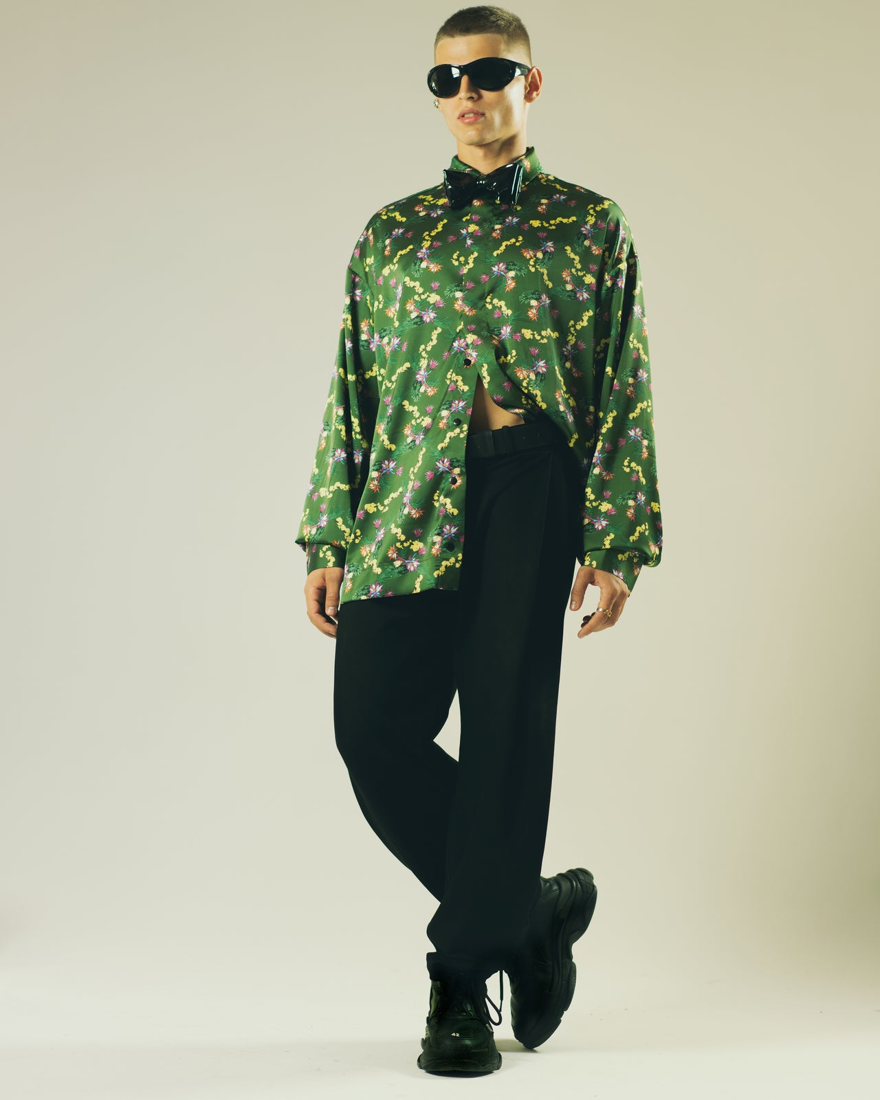 herbarium satin shirt