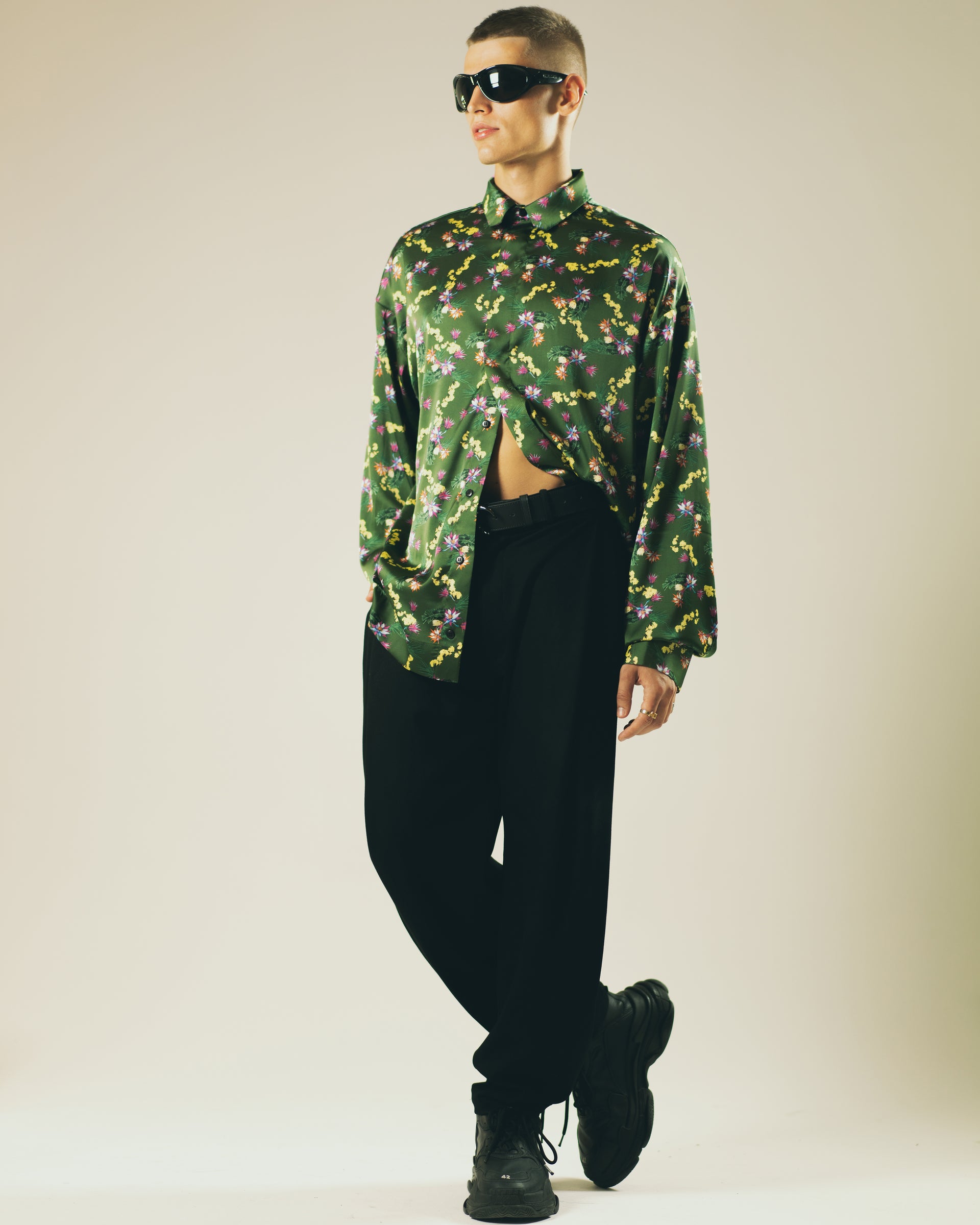 herbarium satin shirt