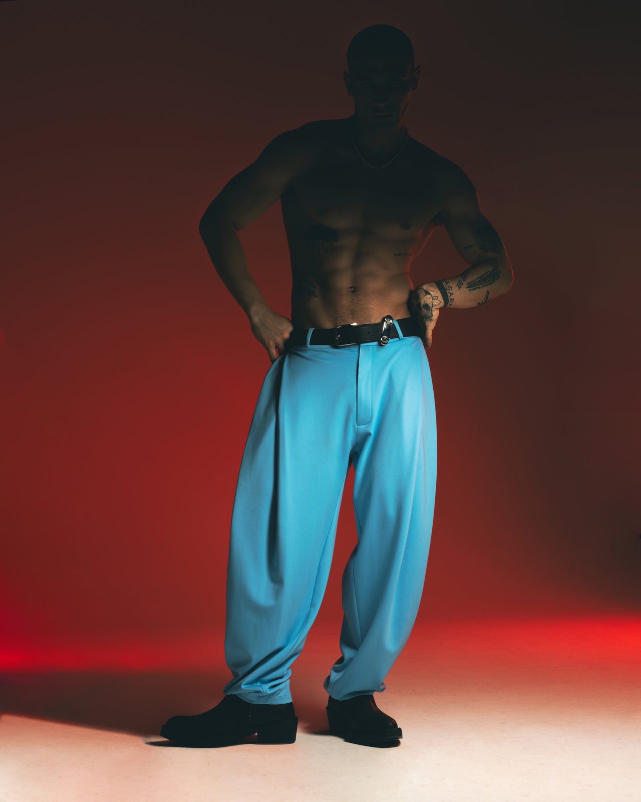 azure Puck Trousers