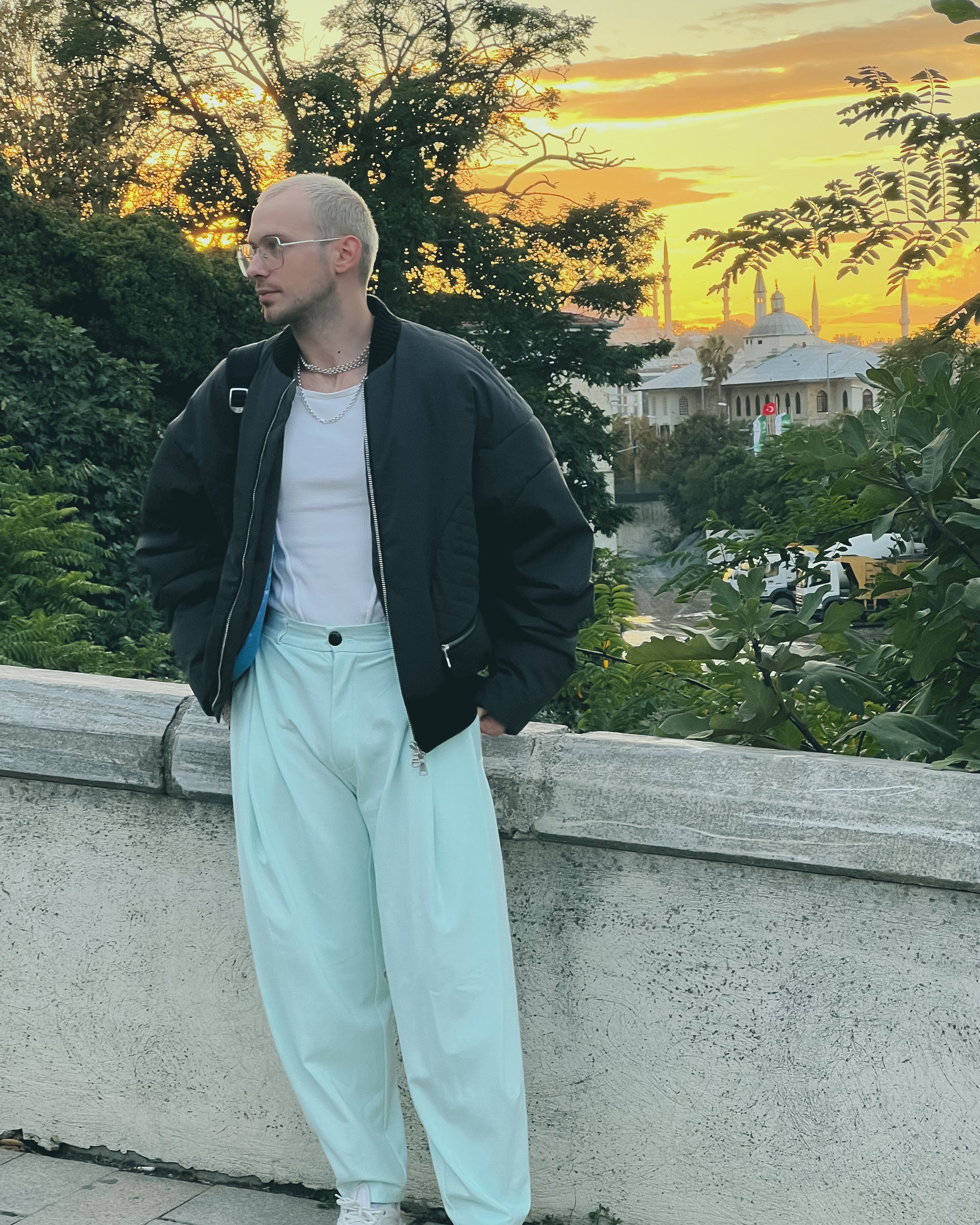 menthol Puck Trousers